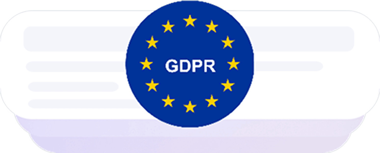 Privacy protection illustration showing data security measures